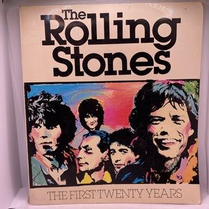 The Rolling Stones: The First Twenty Years Softcover Book By David Dalton 1981